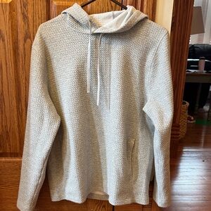 Old Navy Gray Textured Hoodie